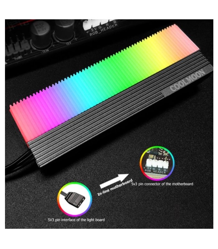 CM-M7S ARGB M.2 (2280) Soğutucu