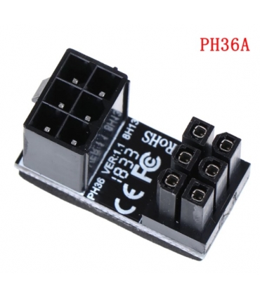 180 C Erkek Güç Konnektörü 6 Pin