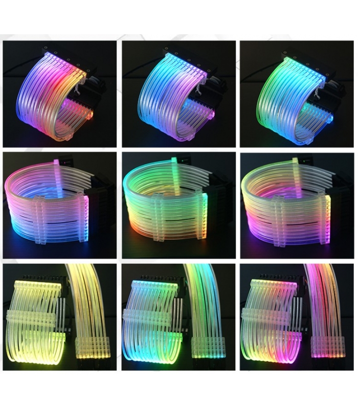 3x ARGB Ekran Kartı Sleeve Kablo