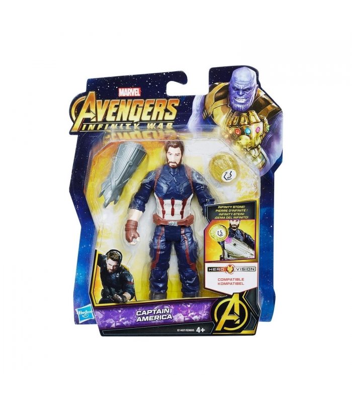 Avengers: Infinity War Captain America Figür ve Sonsuzluk Taşı