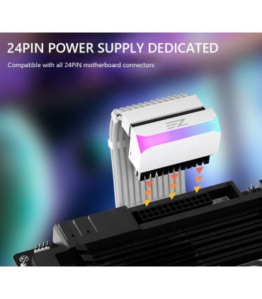EZ ATX 24 Pin 90 derece ARGB