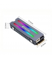 FinalCool Alüminyum ARGB M.2 SSD Soğutucu | NVMe RGB Heatsink