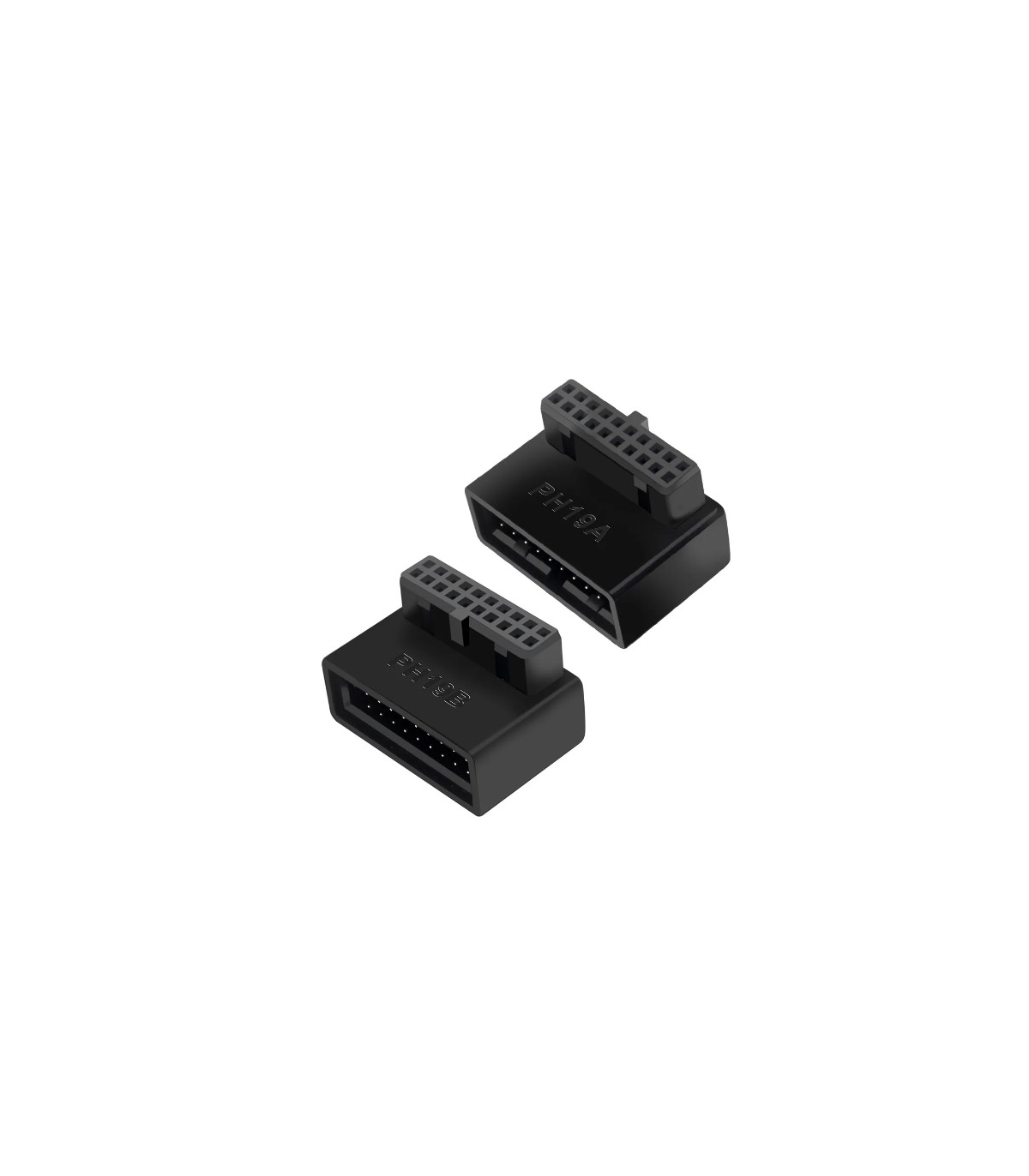 USB 90C Açılı Aparat Black