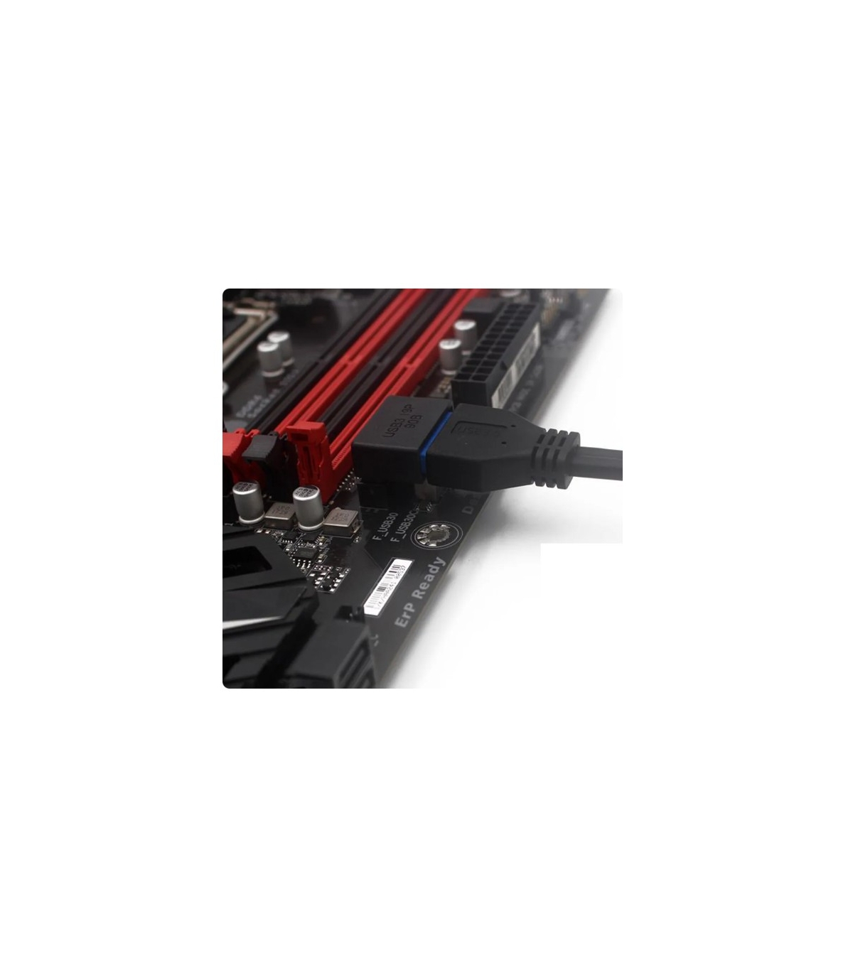 USB 90C Açılı Aparat Black