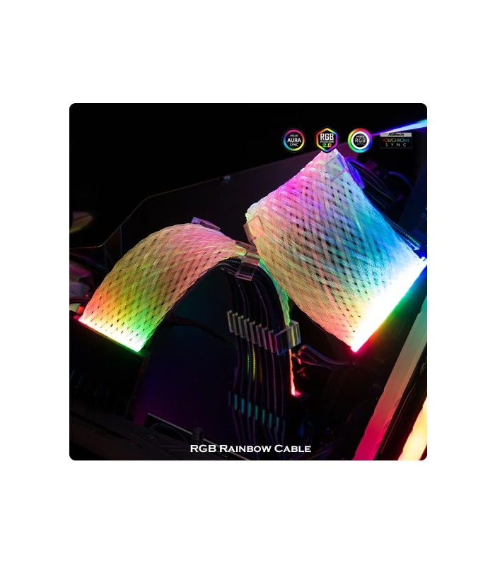 PC Mod ARGB Tripple GPU Sleeve Kablo