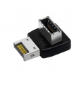 USB3.0 19P/20P TYPE-E 90C Adaptör