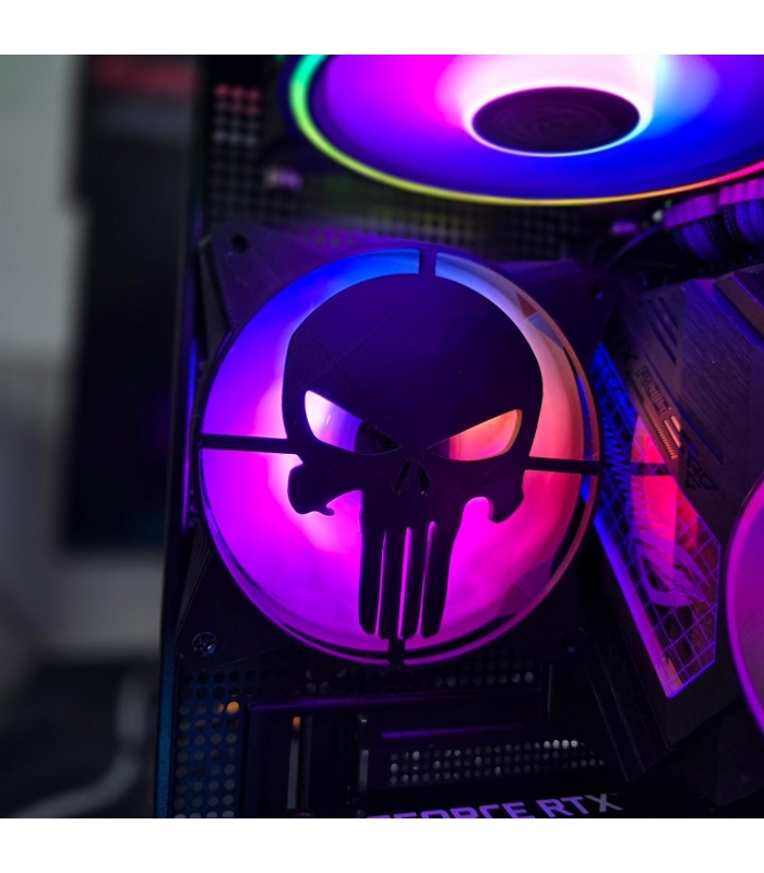 Punisher Fan Grill 3D 120mm