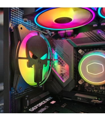 Punisher Fan Grill 3D