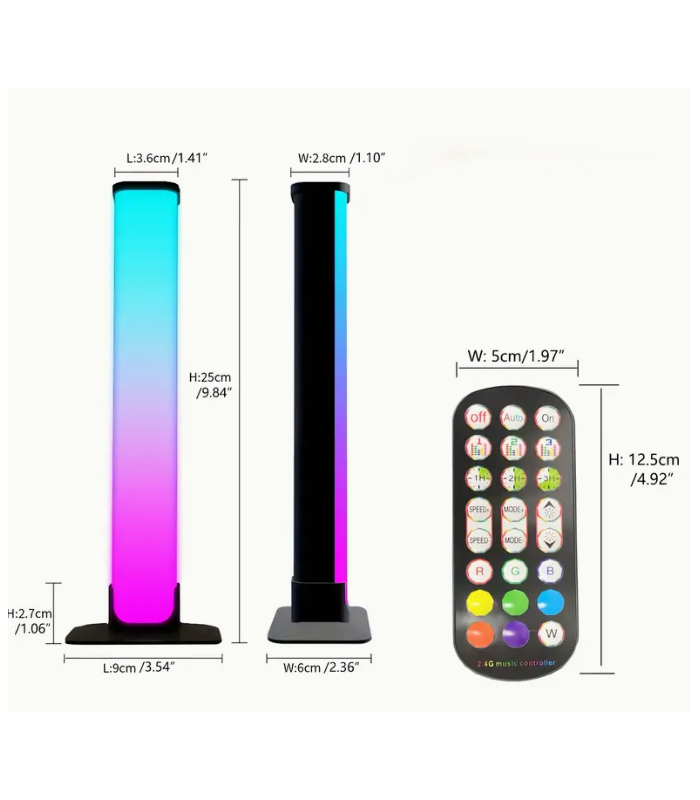 Akıllı LED Işık Barı 2 Adet