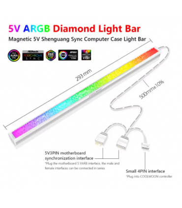 COOLMOON ARGB LED Elmas White