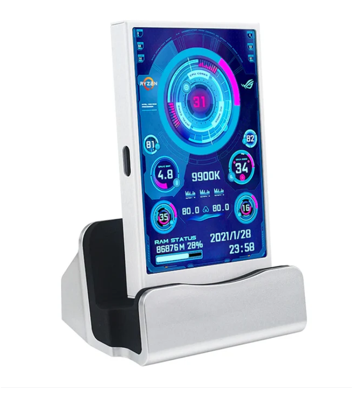 Turzx 3,5 İnç Monitör IPS Ekran 320x480