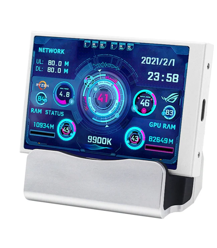 Turzx 3,5 İnç Monitör IPS Ekran 320x480