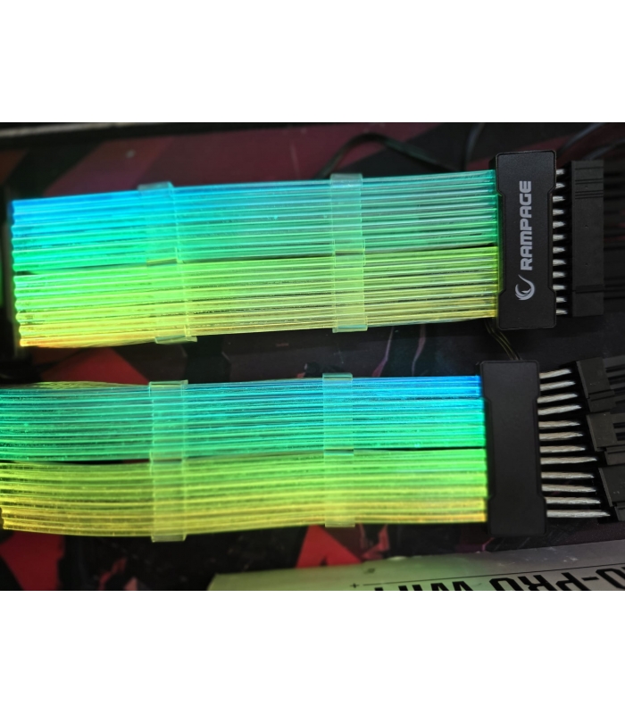 ARGB 24 Pin Anakart + GPU 8+8+8  Sleeve SET