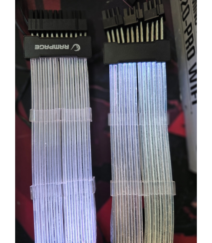 ARGB 24 Pin Anakart + GPU 8+8+8  Sleeve SET