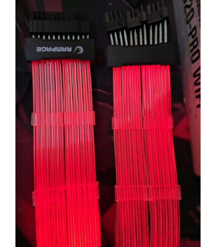 ARGB 24 Pin Anakart + GPU 8+8+8  Sleeve SET