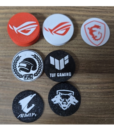 Renkli Fan Sticker | PC Kasa Fan Dekor Sticker | ARGB RGB Fan Süsleme