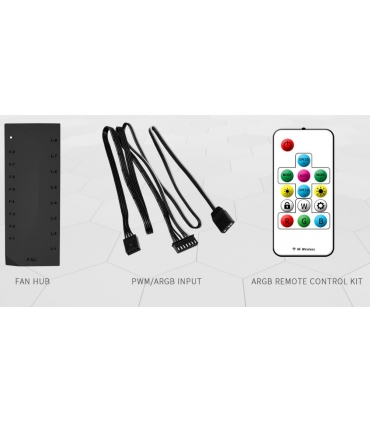 ID-Cooling Fan ve ARGB Hub Kumandalı