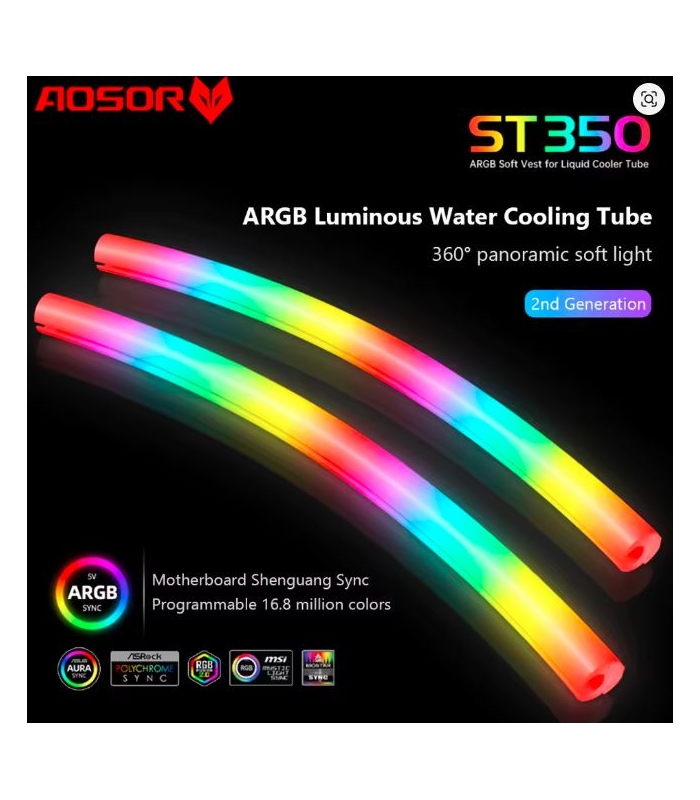 CoolMoon ARGB AOSOR ST350 Sıvı Soğutma Aydınlatma