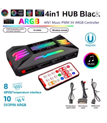 COOLMOON ARGB & PWM Controller 3 in 1