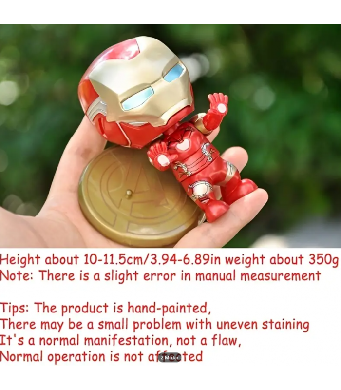 Marvel The Avengers 4' lü Set