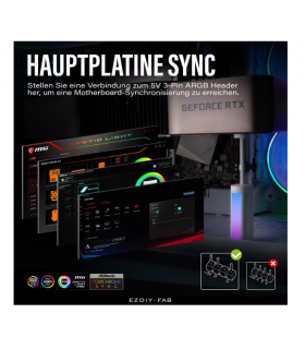 EZDIY-FAB GPU Tutucu Siyah