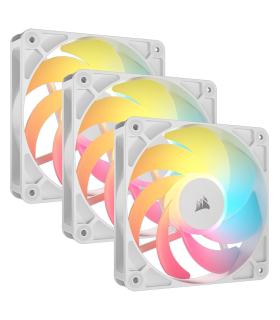CORSAIR RS120-R ARGB 120mm PWM reverse beyaz kasa fanı üçlü set