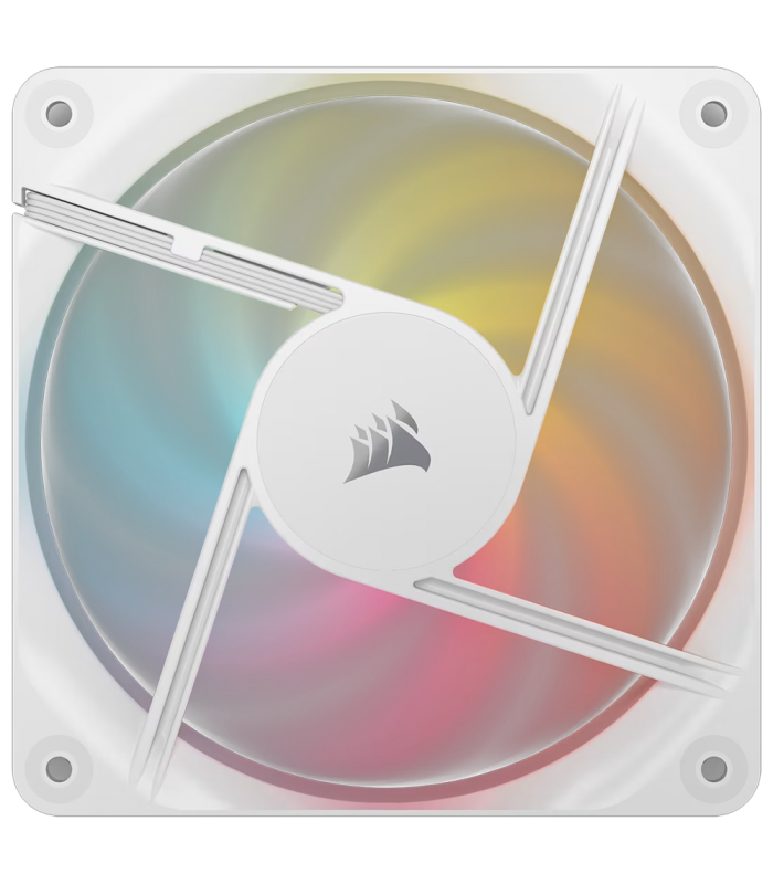 CORSAIR RS120-R ARGB 120mm PWM Reverse Beyaz Üçlü Kasa Fanı