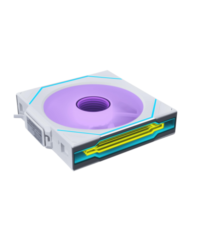 Lian Li UNI FAN REVERSE SL-INFINITY WIRELESS 1x120mm Beyaz Kasa