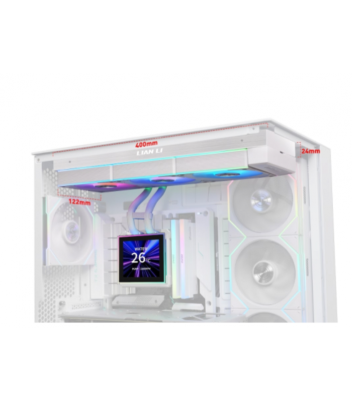 Lian Li HydroShift II LCD-S 360N Sıvı Soğutma – LCD Ekranlı CPU Cooler