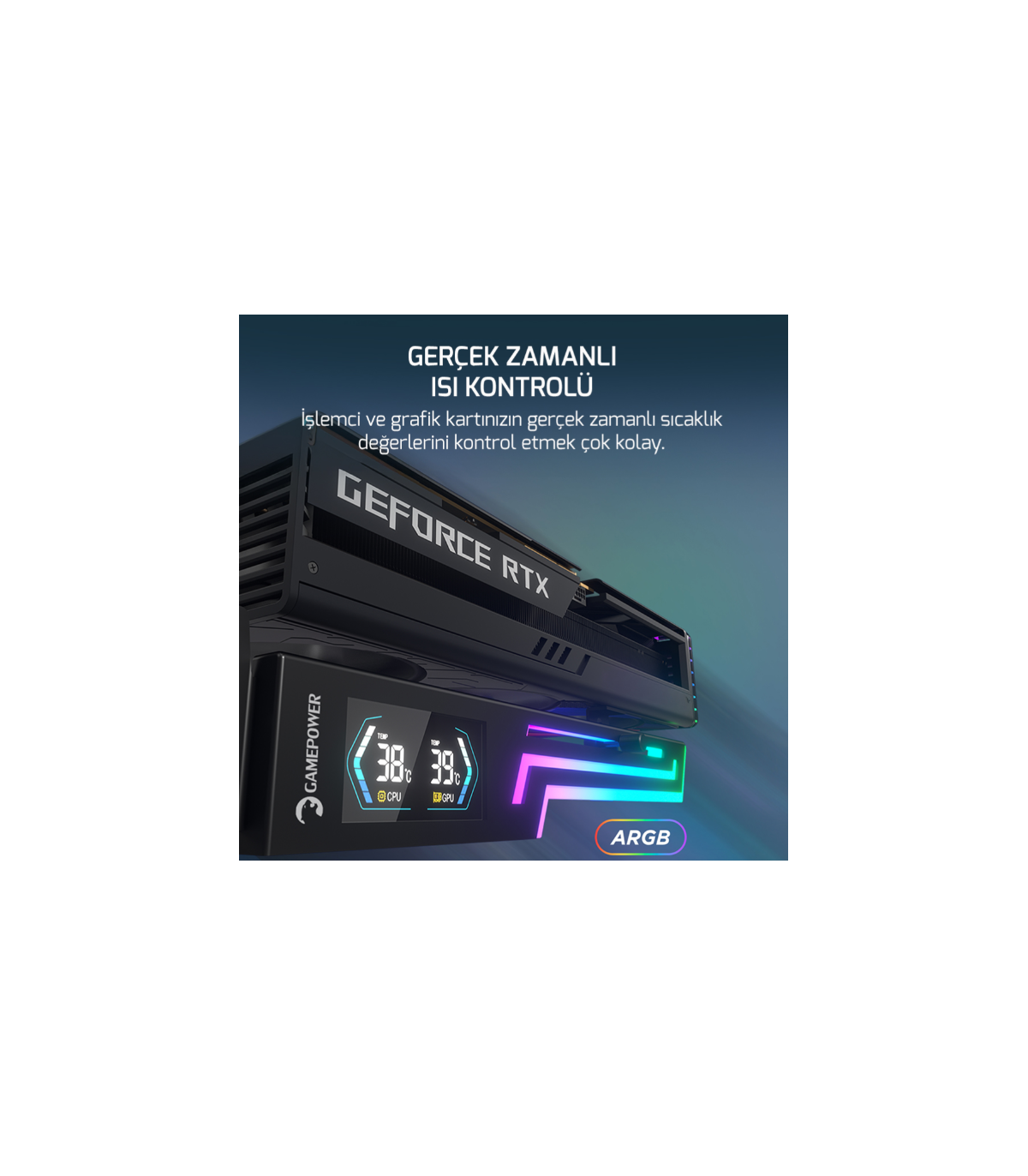 ekran kartı destek aparatı