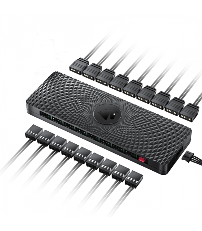 AsiaHorse VE-HUB 9 Port ARGB