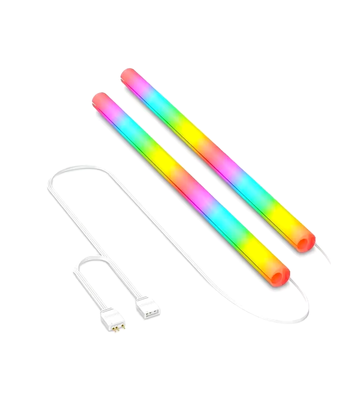 ARGB Sıvı Soğutma Hortumu 390mm 38 LED 5V 3 Pin Adreslenebilir RGB