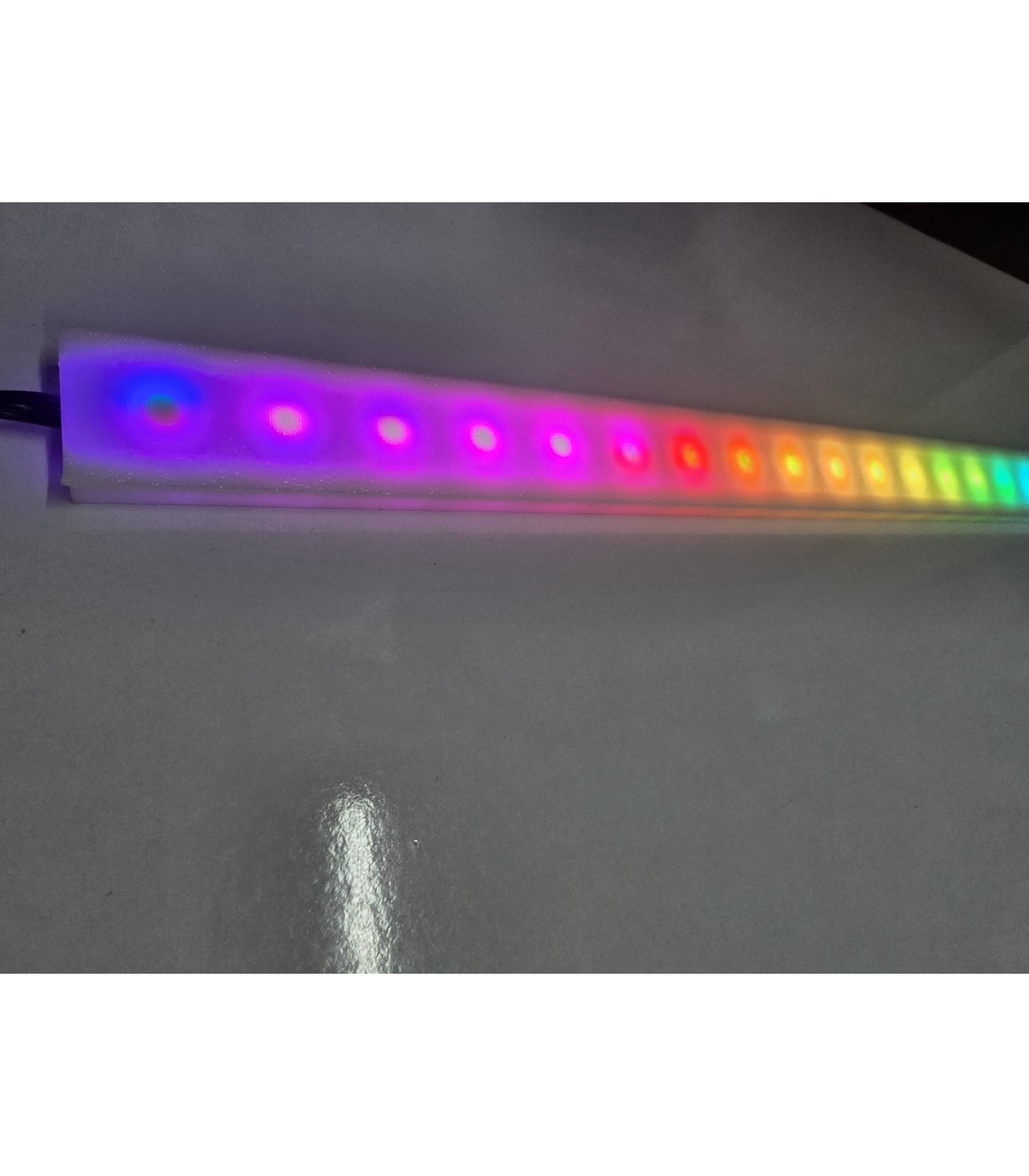 30cm ARGB LED Şerit Bar | 5V 3Pin Adreslenebilir RGB Aydınlatma