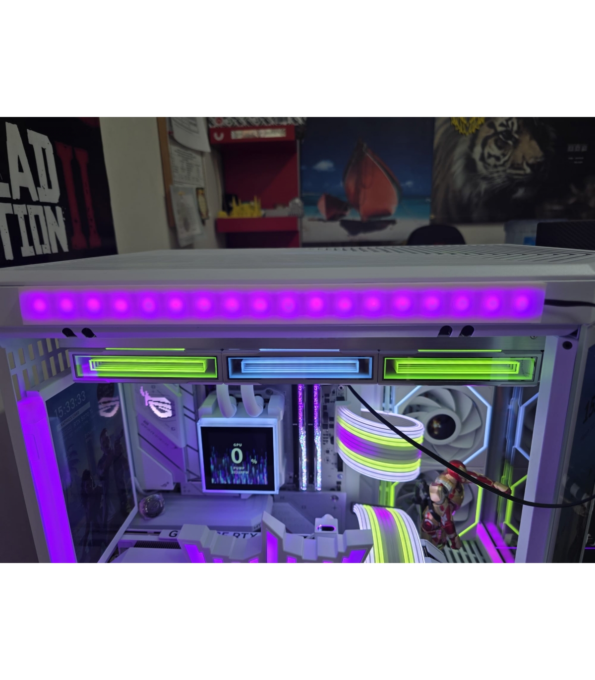 30cm ARGB LED Şerit Bar | 5V 3Pin Adreslenebilir RGB Aydınlatma