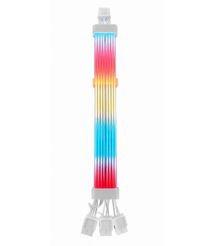 12VHPWR ARGB Kablo + 24 Pin ARGB Kablo Seti | RGB PSU Uzatma Kablo Seti
