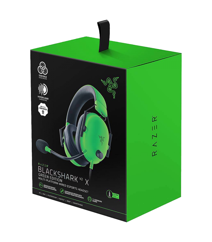 Razer BlackShark V2 X Green Gaming Kulaklık