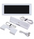 TurZX 4.6″ Standlı Sensör Ekran – USB Mini Panel beyaz