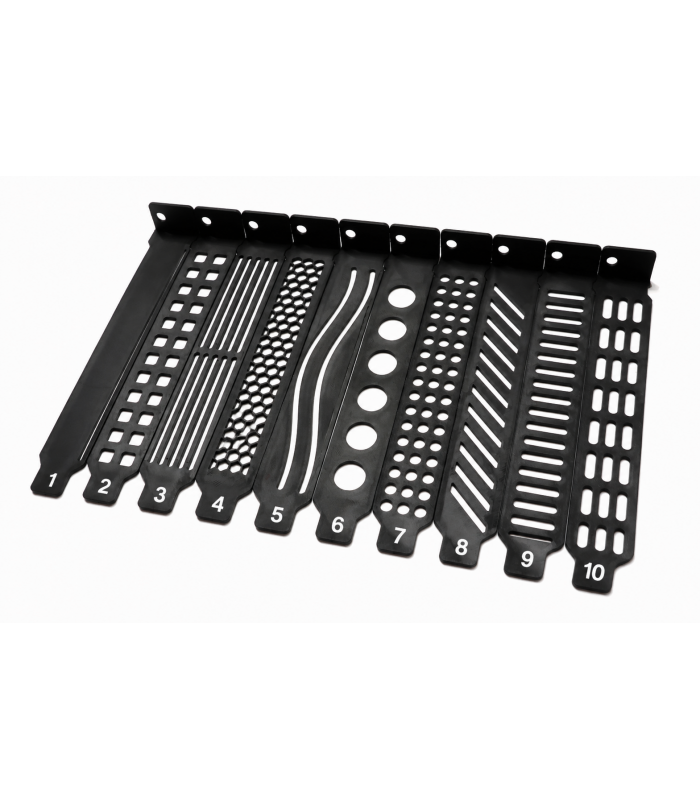 PCI Slot Havalandırma Kapağı Seti | Airflow Mod PCI Bracket (10 Farklı Desen)