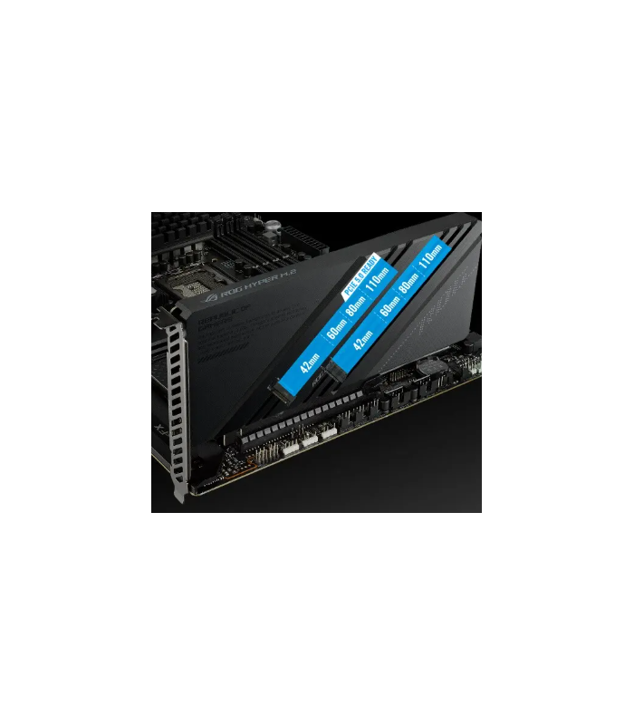 ASUS SILVER ROG M.2 CARD PCIE 5.0 NVME M.2 EXPANSIONCARD