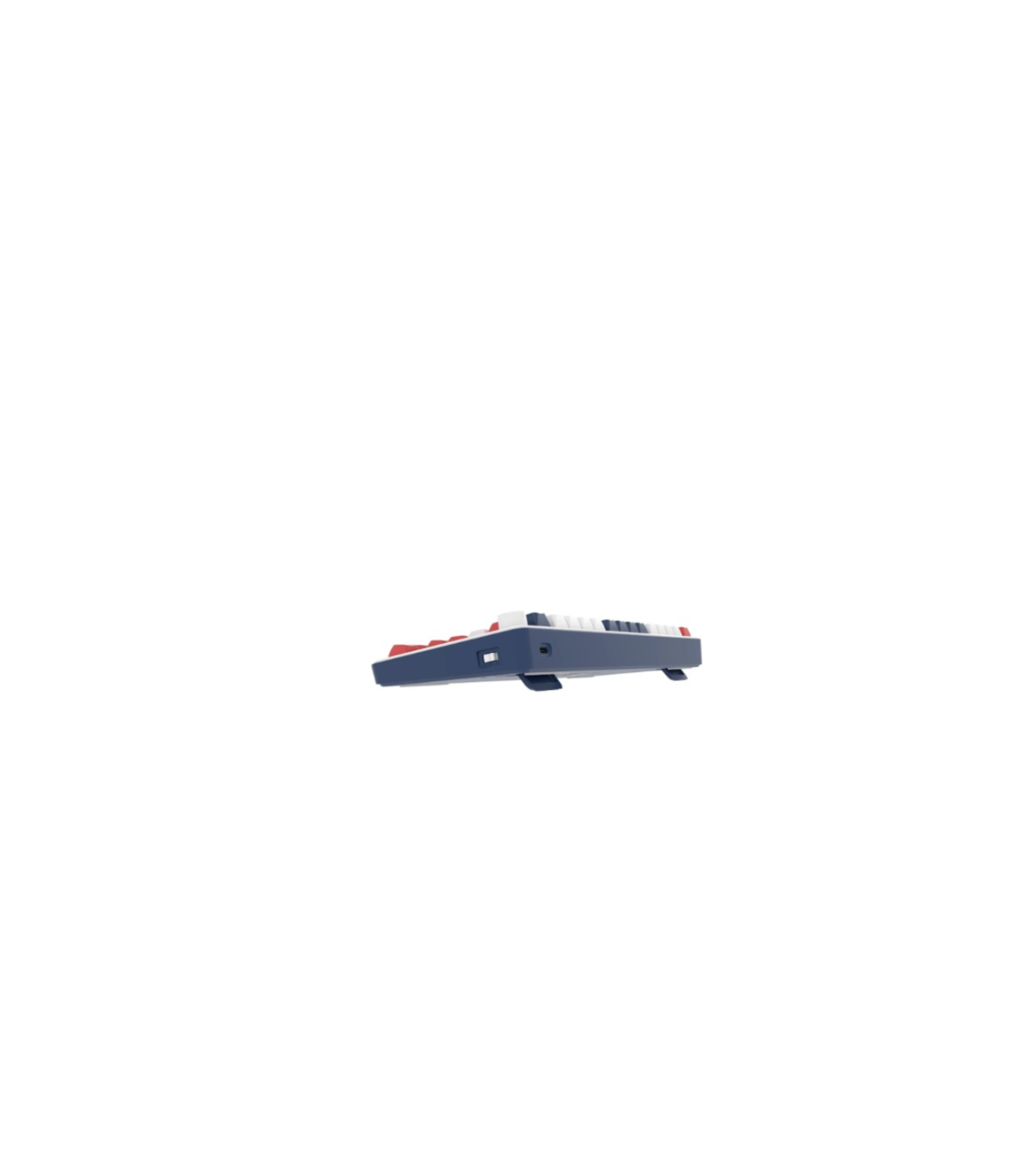 Hawk Gaming HK255BR Membrane LCD RGB Kablosuz/Bluetooth Mavi Kırmızı %75 Türkçe Gaming Klavye
