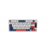 Kablosuz/Bluetooth Mavi Kırmızı %75 Türkçe Gaming Klavye