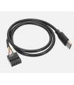 High Speed USB 9Pin to Type C Adapter Shielded for Transmission USB Cable Type C