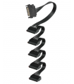 SATA Power Çoklayıcı Splitter Kablo 1 Erkek 5 Dişi