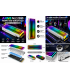 ARGB M.2 NVMe SSD Soğutucu Gri Gümüş Infinity Ayna