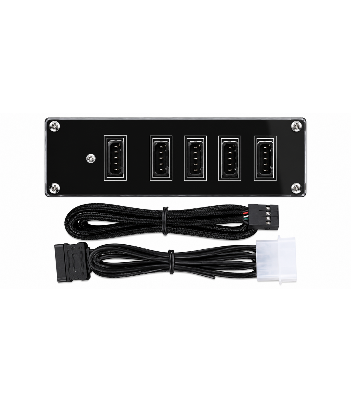 Dahili 9 Pin USB 2.0 Çoklayıcı Hub 1'e 4 Port SATA Güç Destekli