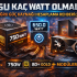 PSU Kaç Watt Olmalı? Doğru Güç Kaynağı Hesaplama Rehberi (2026)