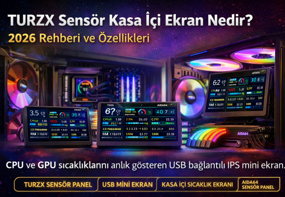 TURZX Sensör Kasa İçi Ekran Nedir? (2026 Detaylı Rehber)